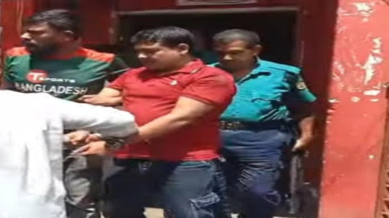রাজশাহী প্রেসক্লাব থেকে জুলুর অস্ত্র বাহক পুট্র বাবুকে আটক