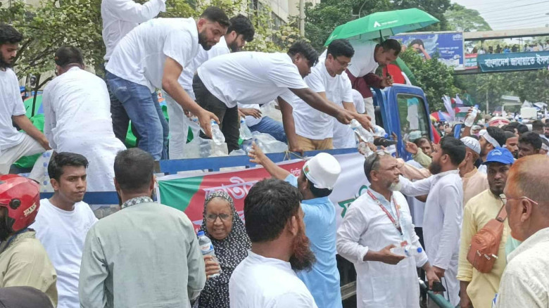 সমাবেশ স্থলের বাইরে ১৫টি বুথে চিকিৎসা সেবা দিচ্ছে এনডিএফ
