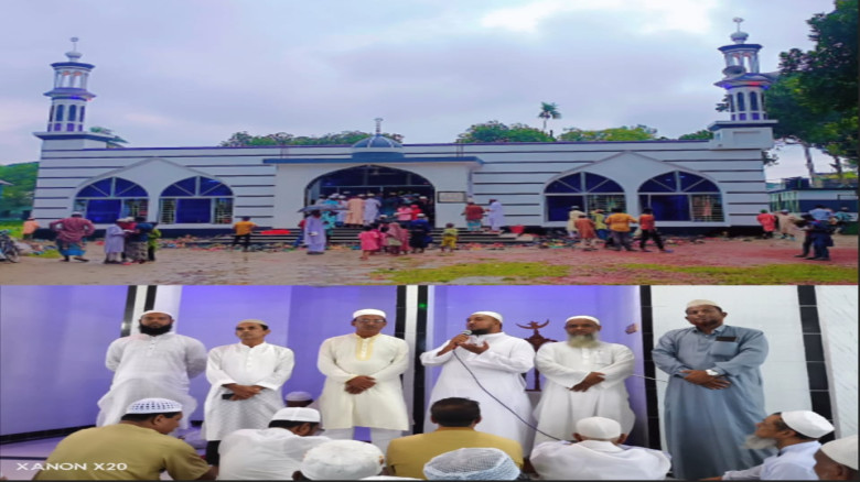 আবু বকর সিদ্দিক (রাঃ) জামে মসজিদের শুভ উদ্বোধন