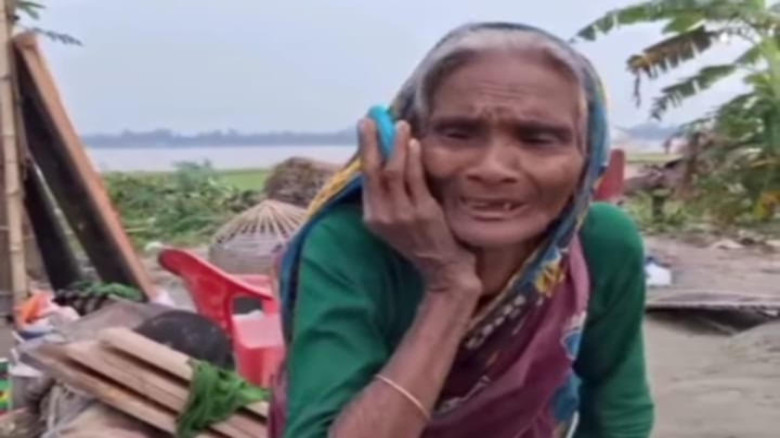 তিস্তার ভাঙনে বাড়ি হারানোর শঙ্কা, ইউএনওকে ফোন করে ...